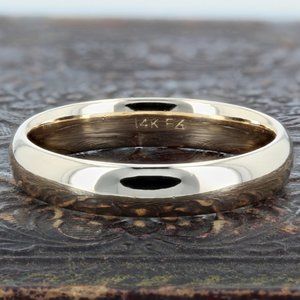 14K Men's Comfort Fit Wedding Band Ring by Fredrick Goldman